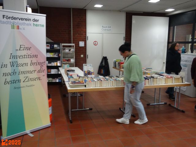 Der Stand des F&ouml;rdervereins ist bereit